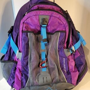 Eddie Bauer Gray and Blue Backpack